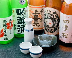 《多彩な日本酒》 和食と相性のいい辛口の季節限定酒を中心に