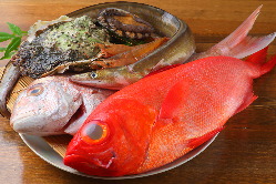 【新鮮なお魚を】季節に合わせて、お料理を幅広くご提供。