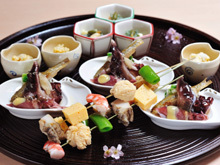 日本料理の多彩な魅力を表現