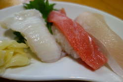 美味しく新鮮なお魚のお寿司は絶品。元日本料理店店主の自信作。