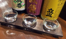 日本酒飲み比べセット（3種980円）