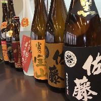 人気酒も種類豊富◎日本酒・焼酎お楽しみ下さい。