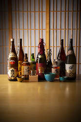 お肉の味を引き立てる日本酒。お飲み物にも最上のこだわり。