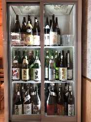 全国各地の 日本酒が40種類以上