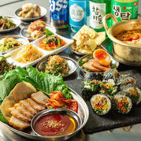 種類豊富な韓国料理とおばんざい