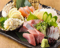 毎日、三重県伊勢志摩から鮮度抜群の旨い魚を仕入れています♪
