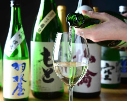 香り、味ともにワイングラスで楽しめる日本酒！獺祭、空あり！