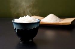 お米は県産「愛ひとつぶ」。ほんのり甘みが特徴です。