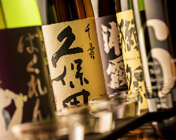 日本酒、スコッチウイスキーも充実！飲み比べて下さい！