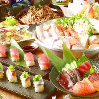 ◆宴会コース◆ 自慢の海鮮漁師鍋が味わえるコースをご用意！