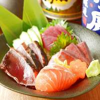 ◆新鮮魚介◆ 素材の美味しさをダイレクトに感じられる刺身