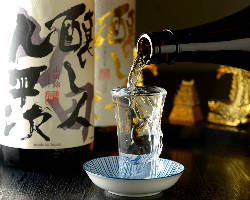 愛知の厳選された日本酒・焼酎・梅酒を取り揃えております。