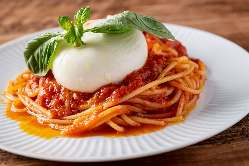 イタリアの食材を使用したスパゲッティーはおすすめの一品