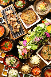 いろいろな韓国料理をお得に！食べ放題プレミアムプラン☆