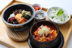 人気の韓国グルメをお得に楽しめるランチセット