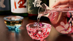 日本酒はお寿司に合う辛口の『菊正宗』を4種ご用意しております