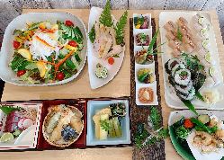 高知県内各地の新鮮で安心安全な食材を使用！