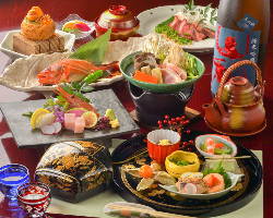 【小林コース】 一番人気！季節食材や仙台名物を満喫！