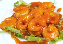 ぷりっぷりの海老のチリソースは定番一番人気☆ガチ中華！