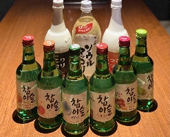 豊富な韓国酒と一緒にお楽しみください♪