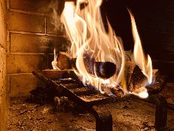 薪で焼き上げたステーキはバルバールの名物料理です。