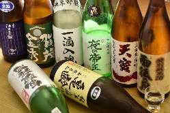 地元・広島の地酒をはじめ、中四国の銘酒を取り揃えております!!