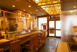 創業明治29年の老舗 浜田の鮮魚が味わえます！